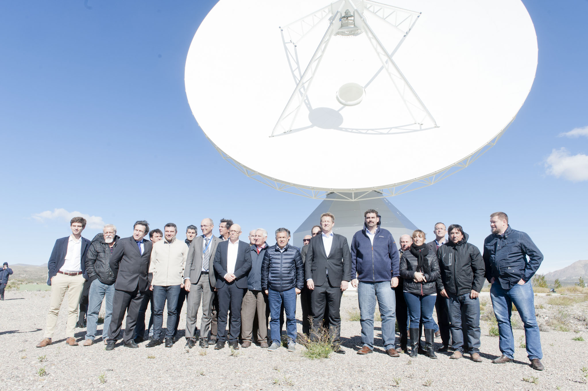Visita a la Antena de Espacio Profundo en Malargüe – MINCyT (25-04-2017)
