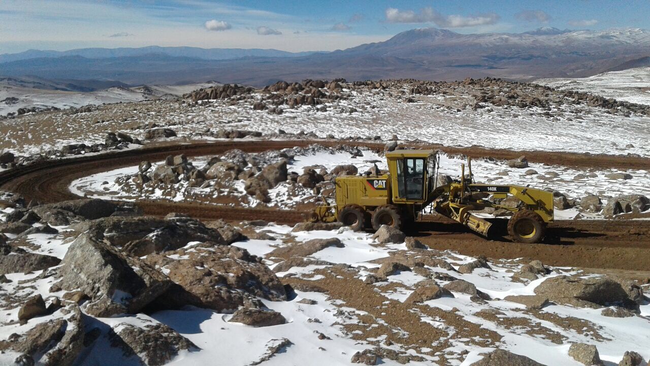 La obra de instalación del radiotelescopio en la Puna tiene un 60% de avance