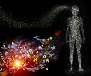 Los átomos que nos constituyen se formaron en el interior de
estrellas que colapsaron. Interpretación artística, artista
desconocido.